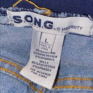 Maternity Jean Shorts